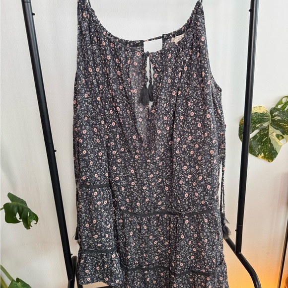 torrid Dresses & Skirts - Floral Sleeveless Dress with Tassels